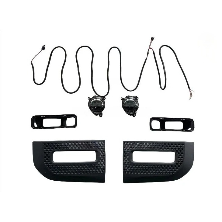 For Defender 2020+  Front Fog Lamp Base Upgrade to High Version Fog Light Kit